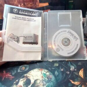 GameCube Game Boy Player Start-Up Disc + Manual Authentic Complete Rare Nintendo